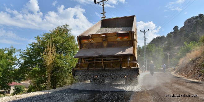 Konyaaltı Belediyesi’nde Yaylalarda Asfalt Çalışması