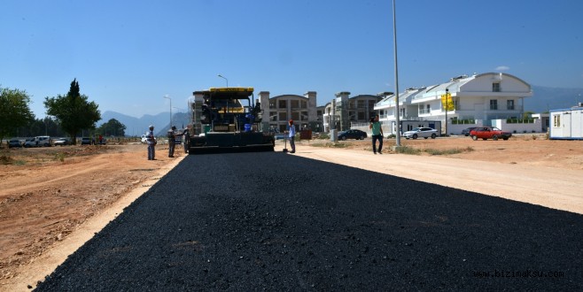 Konyaaltı Karamersin’e Sıcak Asfalt