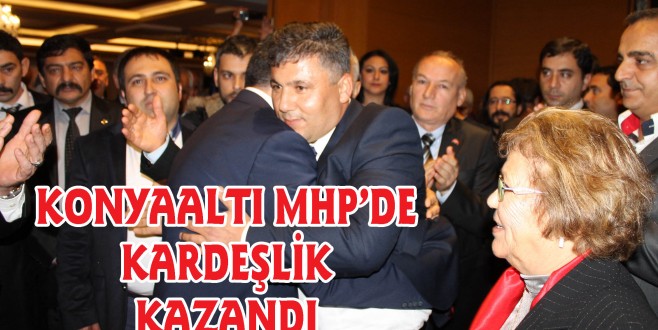 KONYAALTI MHP'DE KARDEŞLİK KAZANDI