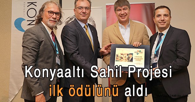 Konyaaltı Sahil Projesi ilk ödülünü aldı