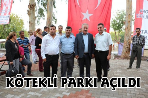 KÖTEKLİ PARKI AÇILDI