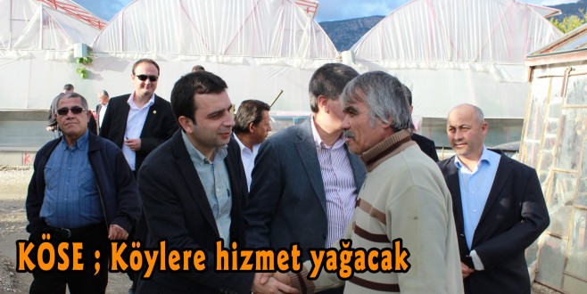 Köylere hizmet yağacak