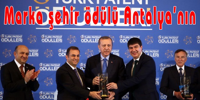 Marka şehir ödülü Antalya’nın