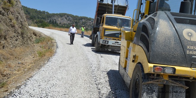 Maşat Yolu Yenileniyor