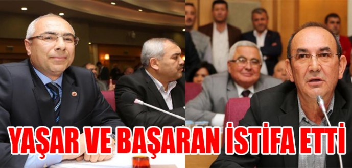 Mecliste iki istifa