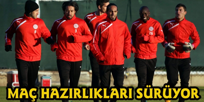MEDİCAL PARK ANTALYASPOR, ELAZIĞSPOR MAÇI HAZIRLIKLARINI SÜRDÜRÜYOR