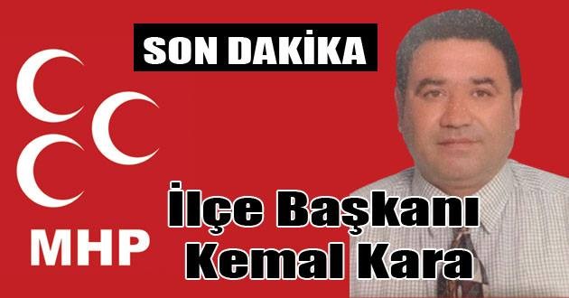 MHP Aksu İlçe Başkanı Kemal Kara oldu