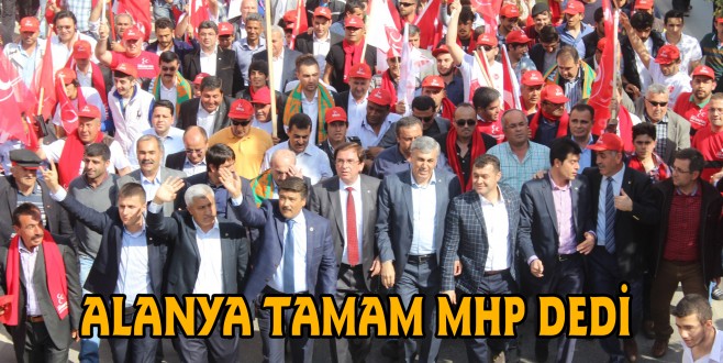 MHP’DEN GÖRKEMLİ YÜRÜYÜŞ