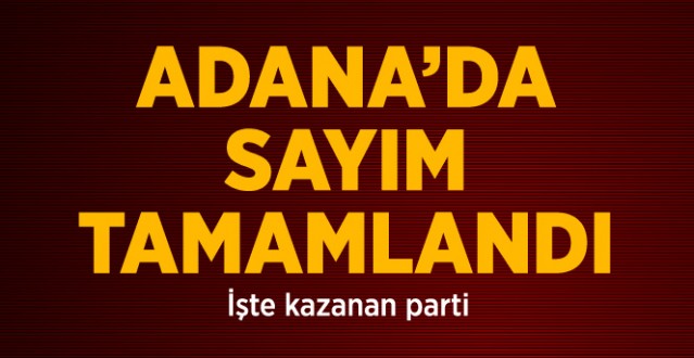 MHP'li Bal: Adana'da Seçimi MHP Kazandı