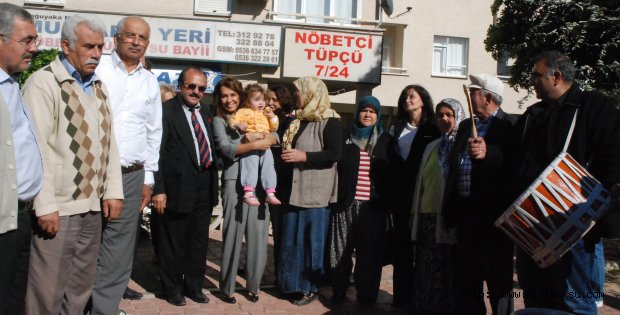 Milletvekili Enç’e davullu, zurnalı karşılama