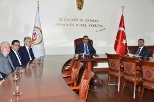 Müftülerden Vali Türker'e Ziyaret