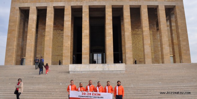MURATPAŞA BİSİKLETÇİLERİ ATA’NIN HUZURUNDA