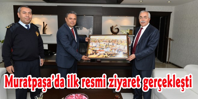 Muratpaşa’da ilk resmi ziyaret gerçekleşti