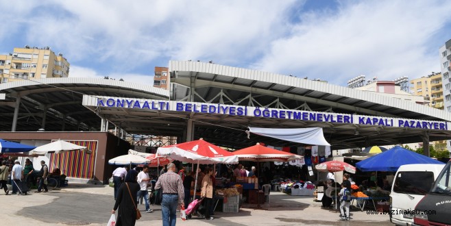 Öğretmenevleri Pazarı ilk kez alışverişe açıldı