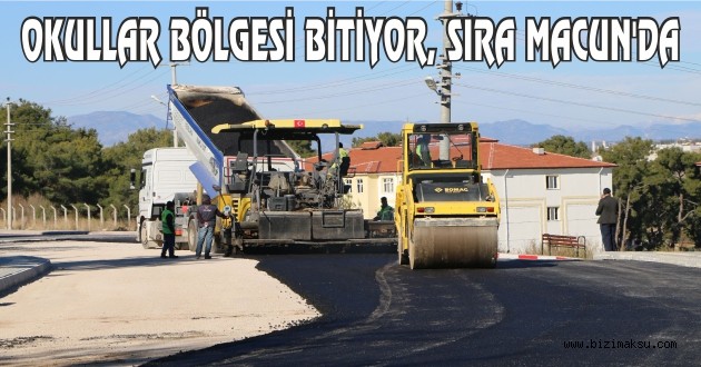 OKULLAR BÖLGESİ BİTİYOR, SIRA MACUN’DA