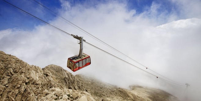 OLYMPOS TELEFERİK BAKIMDA