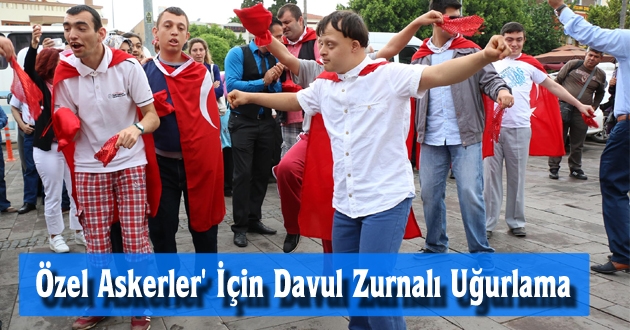 Özel Askerler İçin Davul Zurnalı Uğurlama