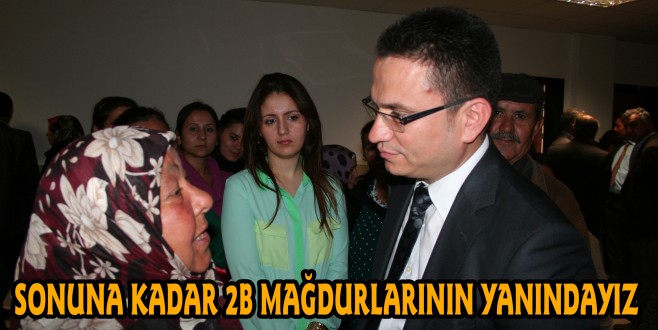 ÖZEN ; "Sonuna Kadar Yanlarındayız"