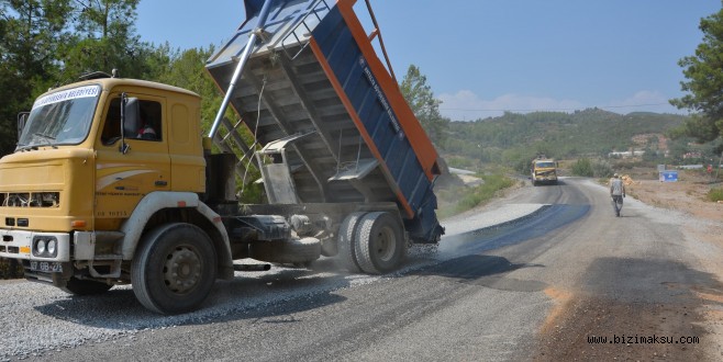 Payallar-Emişbeleni Yolu Asfaltlandı