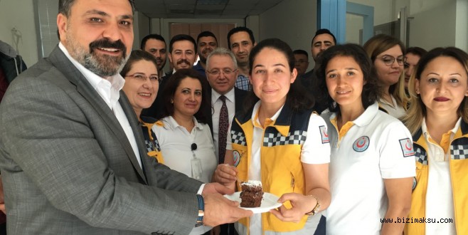 Sağlık Sen’den ATT'lere pastalı kutlama