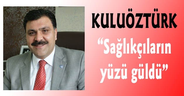 Sağlıkçıların yüzü güldü