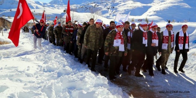 SAKLIKENT DEN SARIKAMIŞA ''GENÇLİK ŞÜHEDANIN İZİNDE''