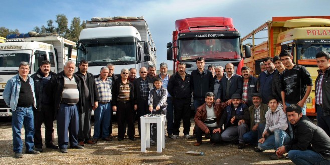 SEBZE NAKLİYECİLERİ KONTAK KAPATTI