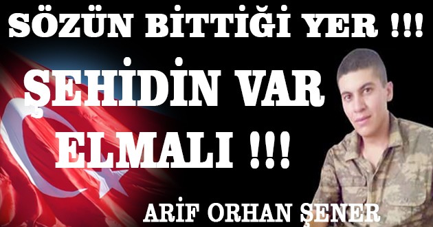 ŞEHİDİN VAR ANTALYAM !!!