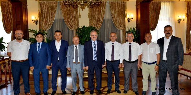 SENDİKACILAR VALİ KARALOĞLU’NU ZİYARET ETTİ