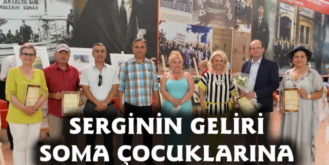 SERGİNİN GELİRİ SOMA ÇOCUKLARINA