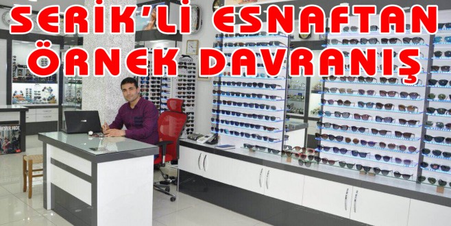 SERİKTE ÖRNEK DAVRANIŞ...