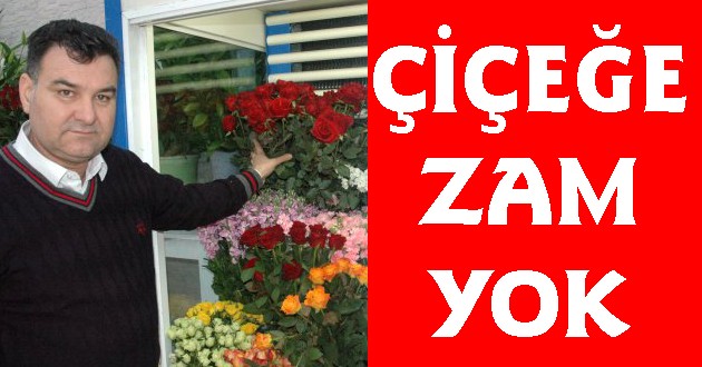 Sevgililer Günü'nde Çiçeğe Zam Yok