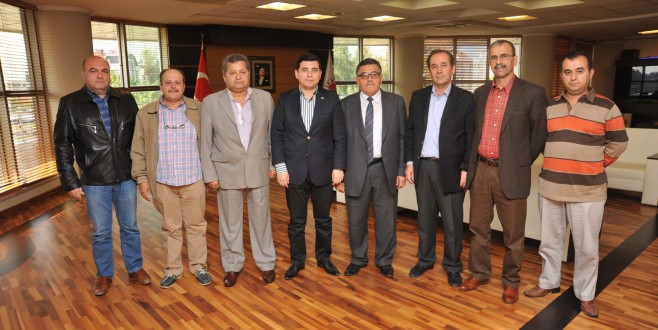 Sinan Mahallesi esnafından Tütüncü’ye ziyaret
