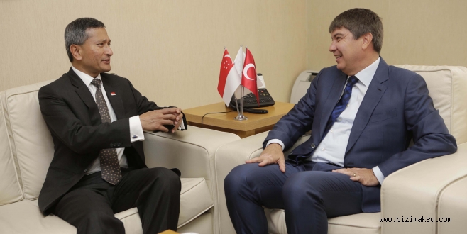 Singapur Dışişleri Bakanından Başkan Türele Ziyaret