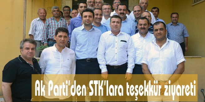 STK’lara teşekkür ziyareti