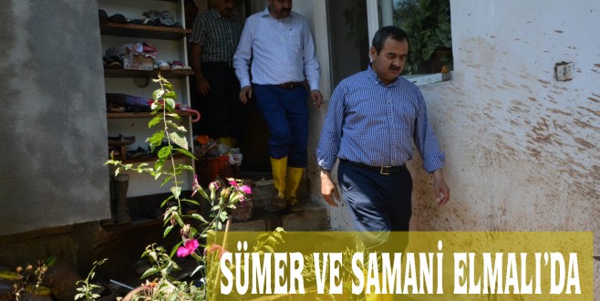 Sümer ve Samani yerinde tespit etti