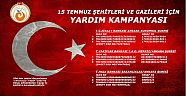 15 Temmuz Şehitleri İçin Yardım Kampanyası