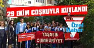 29 EKİM COŞKUYLA KUTLANDI