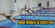 Adnan Menderes ilk startını verdi