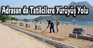 Adrasan da Tatilcilere Yürüyüş Yolu