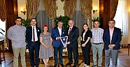AGC YÖNETİMİNDEN VALİ KARALOĞLU'NA ZİYARET