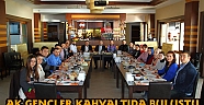 AK GENÇLER KAHVALTIDA BULUŞTU