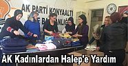 AK Kadınlardan Halep’e Yardım