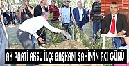 AK PARTİ AKSU İLÇE BAŞKANI ŞAHİN'İN ACI GÜNÜ‏