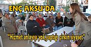 Ak Parti Antalya Milletvekili Aksu'da