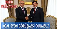 AK Parti - CHP koalisyon görüşmesi olumsuz sonuçlandı