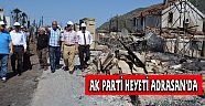 AK Parti heyeti Adrasan’da