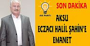 AKSU ADAYI ECZ.HALİL ŞAHİN