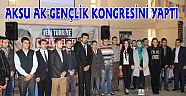 AKSU AK GENÇLİK KONGRESİNİ YAPTI