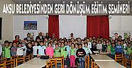 AKSU BELEDİYESİNDEN GERİ DÖNÜŞÜM EĞİTİM SEMİNERİ